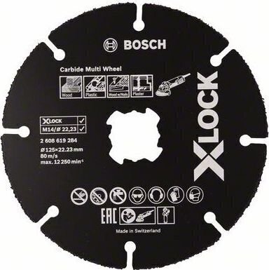 Puun leikkauslaikka Bosch 125mm 2608619284 hinta ja tiedot | Sahat ja sirkkelit | hobbyhall.fi