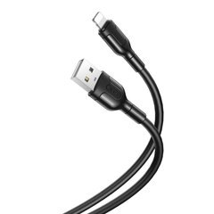 XO-kaapeli NB212 USB-Lightning 1.0 m 2.1A musta hinta ja tiedot | Puhelinkaapelit | hobbyhall.fi