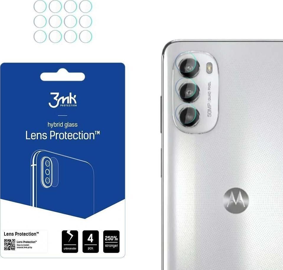 Kameran suojakalvo 3MK, sopii Motorola Moto G82 5G:lle hinta ja tiedot | Näytönsuojakalvot ja -lasit | hobbyhall.fi