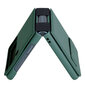 Nillkin Qin Vegan Leather Samsung Galaxy Z Flip 4 dark green hinta ja tiedot | Puhelimen kuoret ja kotelot | hobbyhall.fi