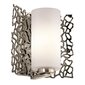 Elstead Lighting Silver coral KL-SILVER-CORAL1 seinävalaisin hinta ja tiedot | Seinävalaisimet | hobbyhall.fi