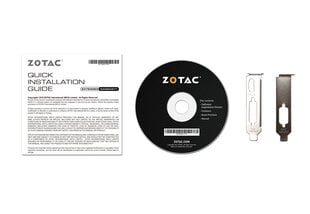 Zotac GeForce GT 710 2GB hinta ja tiedot | Zotac Tietokoneet ja pelaaminen | hobbyhall.fi