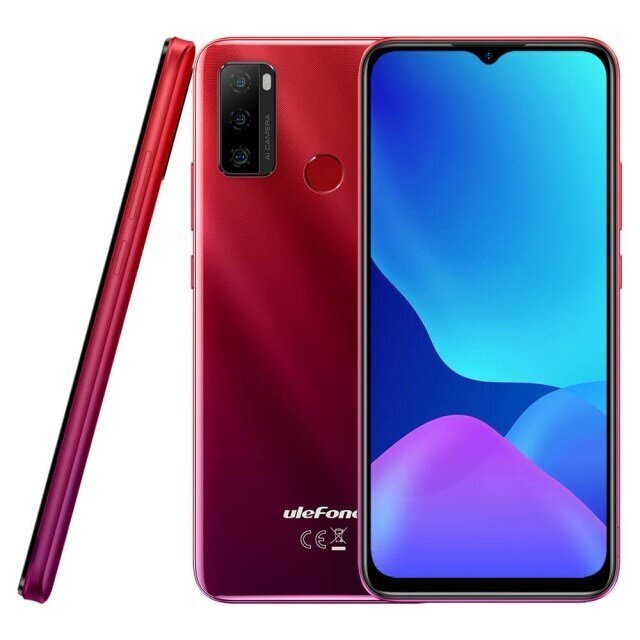 Ulefone Note 10P, Dual SIM, 3/128GB, Red hinta ja tiedot | Matkapuhelimet | hobbyhall.fi