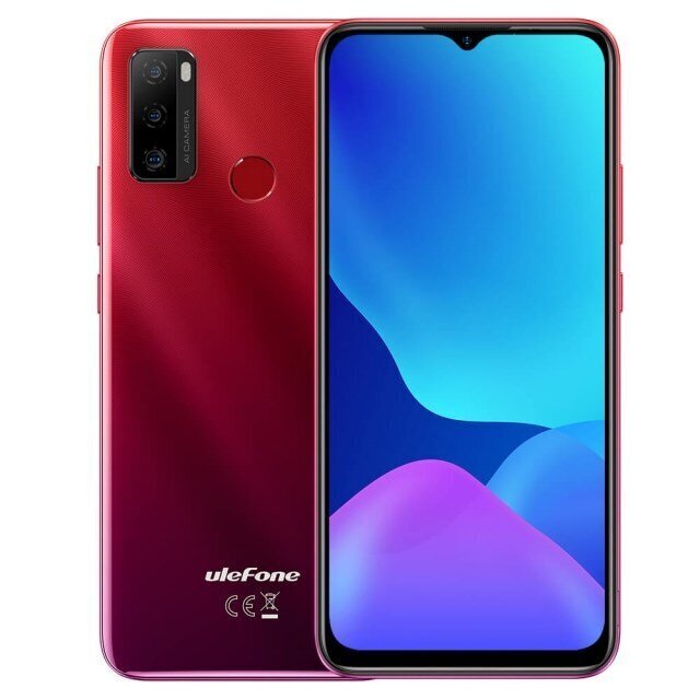 Ulefone Note 10P, Dual SIM, 3/128GB, Red hinta ja tiedot | Matkapuhelimet | hobbyhall.fi