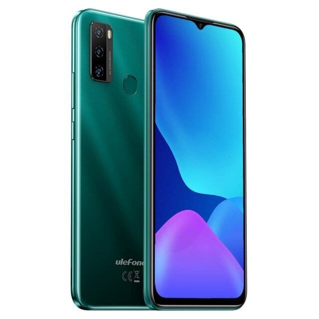 Ulefone Note 10P, Dual SIM, 3/128GB, Green hinta ja tiedot | Matkapuhelimet | hobbyhall.fi