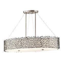 Elstead Lighting Silver Coral KL-SILVER-CORAL-ISLE ripustettava valaisin hinta ja tiedot | Riippuvalaisimet | hobbyhall.fi