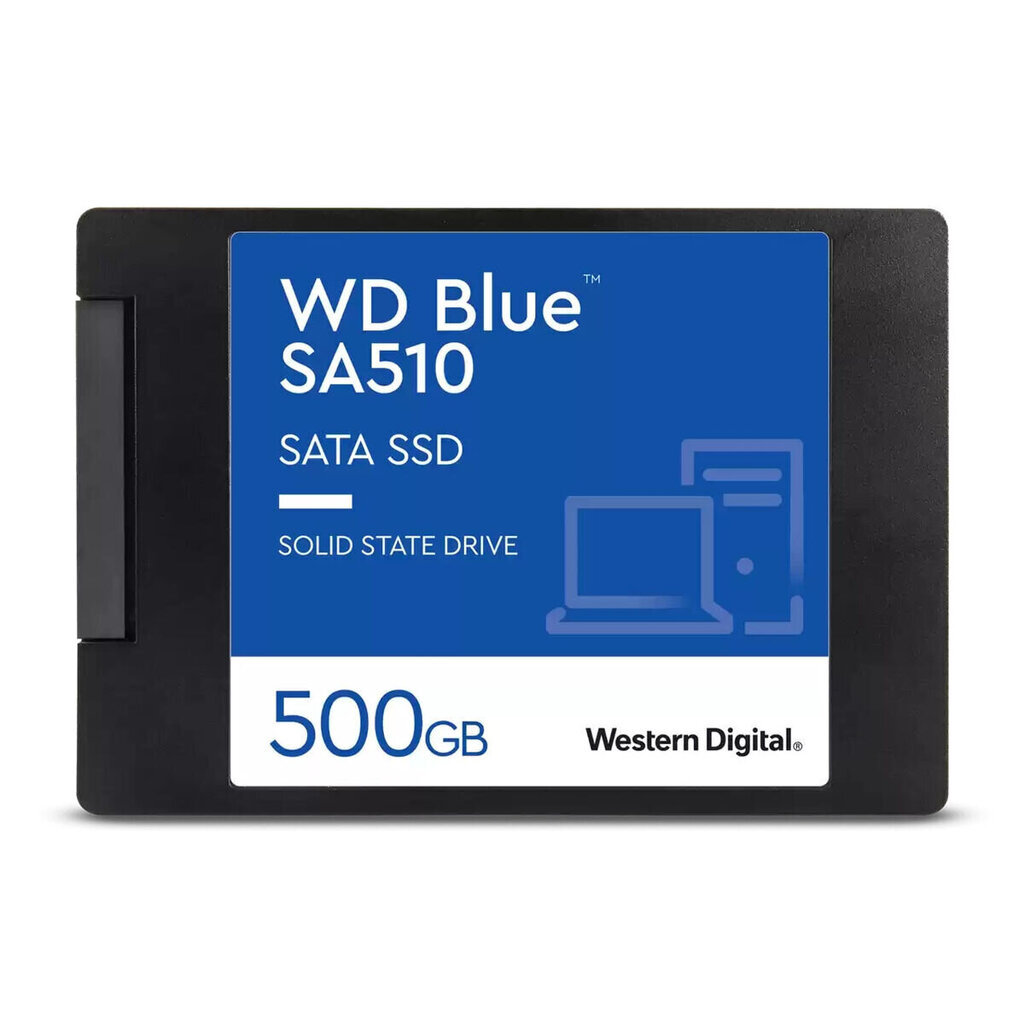 Western Digital WDS500G3B0A 2.5" 500GB SSD hinta ja tiedot | Kovalevyt | hobbyhall.fi