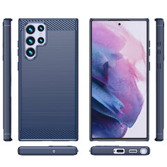 Carbon Samsung Galaxy S23 Ultra sinisen värinen hinta ja tiedot | Puhelimen kuoret ja kotelot | hobbyhall.fi