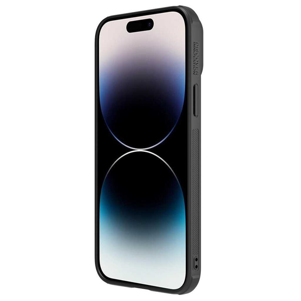 Nillkin CamShield iPhone 14 Pro mustan värinen hinta ja tiedot | Puhelimen kuoret ja kotelot | hobbyhall.fi