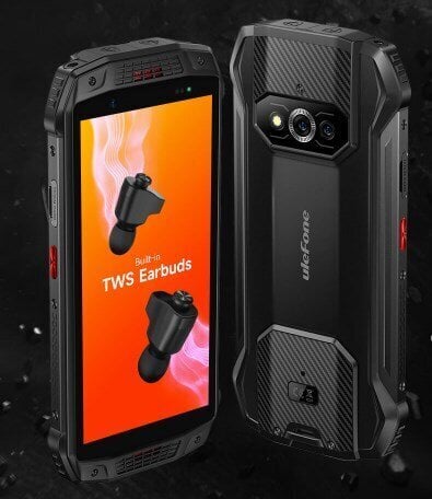 Ulefone Armor 15, Dual SIM, 6/128GB, Black hinta ja tiedot | Matkapuhelimet | hobbyhall.fi