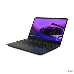 Lenovo IdeaPad Gaming 3 15IHU6 i5-11320H 15.6" FHD IPS 250nits AG 120Hz 16GB DDR4 3200 SSD512 GeForce RTX 3050 4GB Win11 Shadow Black hinta ja tiedot | Kannettavat tietokoneet | hobbyhall.fi