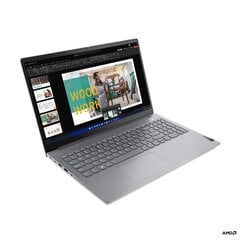 Lenovo ThinkBook 15 G4 ABA (21DL0048PB), 15.6" FHD IPS, Ryzen 7 5825U, 8GB DDR4, SSD 512, Windows 11 Pro PL, Mineraaliharmaa hinta ja tiedot | Kannettavat tietokoneet | hobbyhall.fi