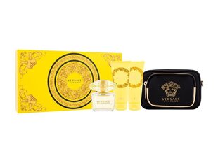 Versace Yellow Diamond kosmetiikkalahjasetti: EDT 90ml + vartalovoide 100ml + suihkugeeli 100ml hinta ja tiedot | Naisten hajuvedet | hobbyhall.fi
