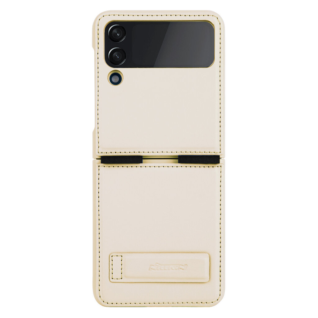 Nillkin Qin Vegan Leather Samsung Galaxy Z Flip 4 liilan värinen hinta ja tiedot | Puhelimen kuoret ja kotelot | hobbyhall.fi