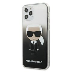 Karl Lagerfeld Ikonik Gradient suojakuori iPhone 12 Pro Max hinta ja tiedot | Puhelimen kuoret ja kotelot | hobbyhall.fi