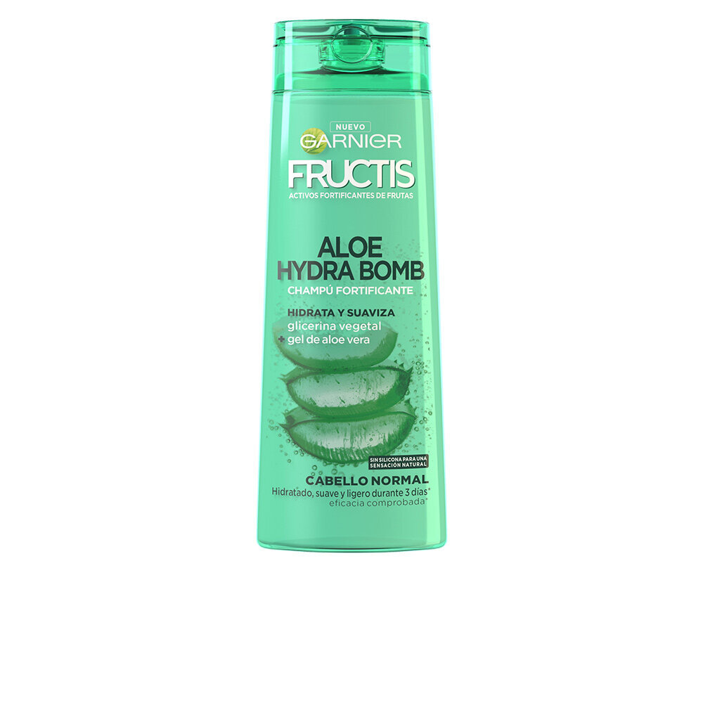 Vahvistava Shampoo Aloe Hydra Bomb Fructis, 360 ml hinta ja tiedot | Shampoot | hobbyhall.fi