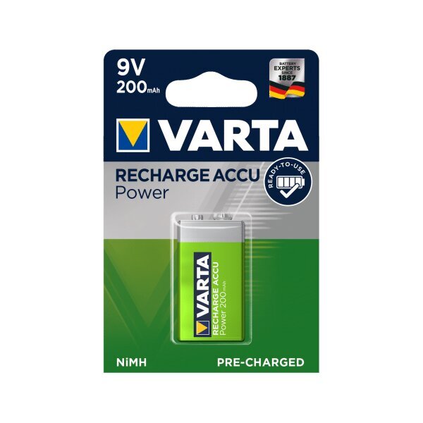 Paristo Varta, 9V, 200mAh hinta ja tiedot | Paristot | hobbyhall.fi