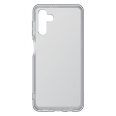 Samsung Soft Clear Cover kestävä kotelo geelikehyksellä ja vahvistetulla takaosalla Samsung Galaxy A13 5G musta (EF-QA136TBEGWW) hinta ja tiedot | Puhelimen kuoret ja kotelot | hobbyhall.fi