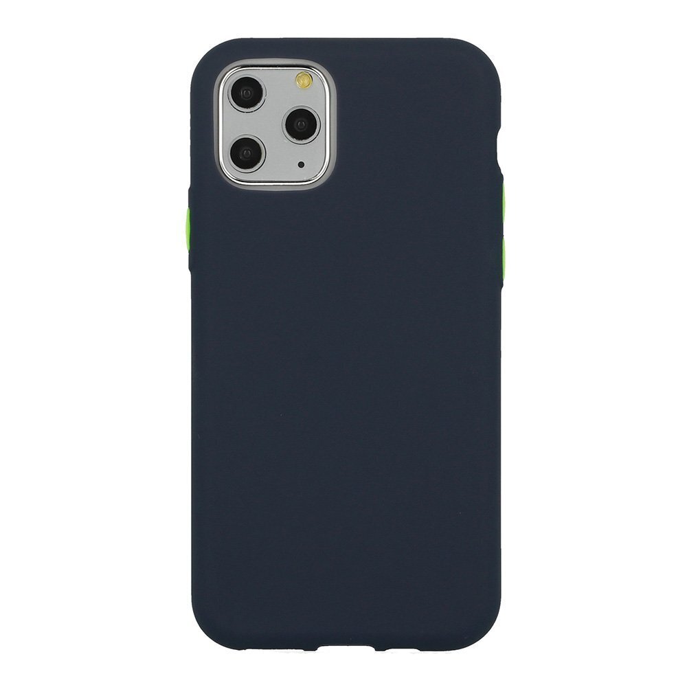 Mocco Soft Cream Silicone Back Case for Samsung Galaxy S21 Plus Dark Blue hinta ja tiedot | Puhelimen kuoret ja kotelot | hobbyhall.fi