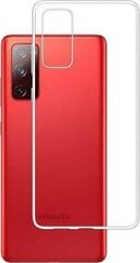 Puhelinkuori 3MK Clear Case, Samsung G780 S20 FE, läpinäkyvä hinta ja tiedot | Puhelimen kuoret ja kotelot | hobbyhall.fi