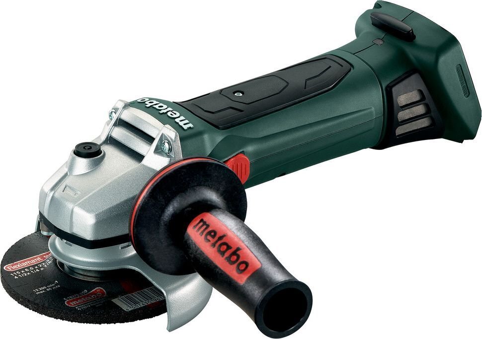 Metabo akkukulmahiomakone W 18 LTX 125 Quick MetaLoc, ilman akkua ja laturia hinta ja tiedot | Hiomakoneet | hobbyhall.fi