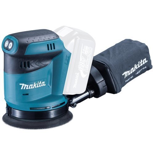 Makita Epäkeskohiomakone DBO180Z, 18V Li-ion, Ilman akkua ja laturia hinta ja tiedot | Hiomakoneet | hobbyhall.fi