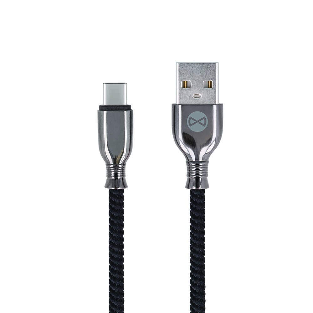 Forever Tornado, USB-C, 1 m hinta ja tiedot | Puhelinkaapelit | hobbyhall.fi