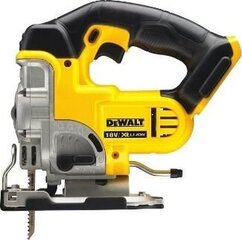 18 V Pistosaha ilman akkua ja latausta DEWALT DCS334NT-XJ hinta ja tiedot | Sahat ja sirkkelit | hobbyhall.fi