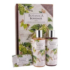 Kylpykosmetiikka lahjasetti miehille panimohiivalla ja humalauutteilla Botanica Bohemia: suihkugeeli 200 ml + shampoo 200 ml + saippua 100 g hinta ja tiedot | Suihkusaippuat ja suihkugeelit | hobbyhall.fi