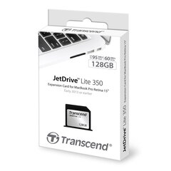 Muistikortti Transcend JetDrive Lite 350+128GB, sopii Apple MacBookPro Retinalle hinta ja tiedot | Transcend Puhelimet, älylaitteet ja kamerat | hobbyhall.fi