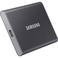 SAMSUNG T7 2TB USB 3.2 Kirjoitusnopeus 1000 Mt/s Lukunopeus 1050 Mt/s MU-PC2T0T/WW hinta ja tiedot | Kovalevyt | hobbyhall.fi