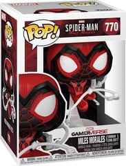 Funko POP Marvel Spiderman Miles Morales Crimson Cowl kostiumas hinta ja tiedot | Pelien oheistuotteet | hobbyhall.fi