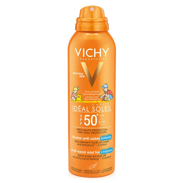 aurinkosuojasuihke lapsille vichy ideal soleil, 200 ml hinta ja tiedot | Aurinkovoiteet | hobbyhall.fi