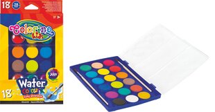 Akvarelli COLORINO, 18 väriä hinta ja tiedot | Colorino Lapset | hobbyhall.fi