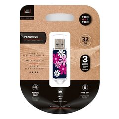 Tech One Tech TEC4017-32, USB 2.0, 32 GB hinta ja tiedot | Muistitikut | hobbyhall.fi