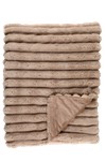 4Living Torkkupeitto Mimosa 127x152 cm beige hinta ja tiedot | Päiväpeitot ja huovat | hobbyhall.fi