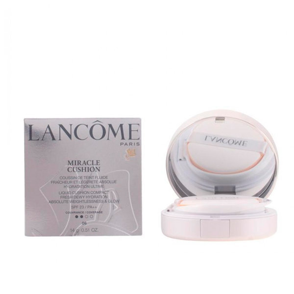 Meikkivoide Lancome miracle cushion fluide SPF23 05-beige ambré, 14 g hinta ja tiedot | Meikkivoiteet ja puuterit | hobbyhall.fi