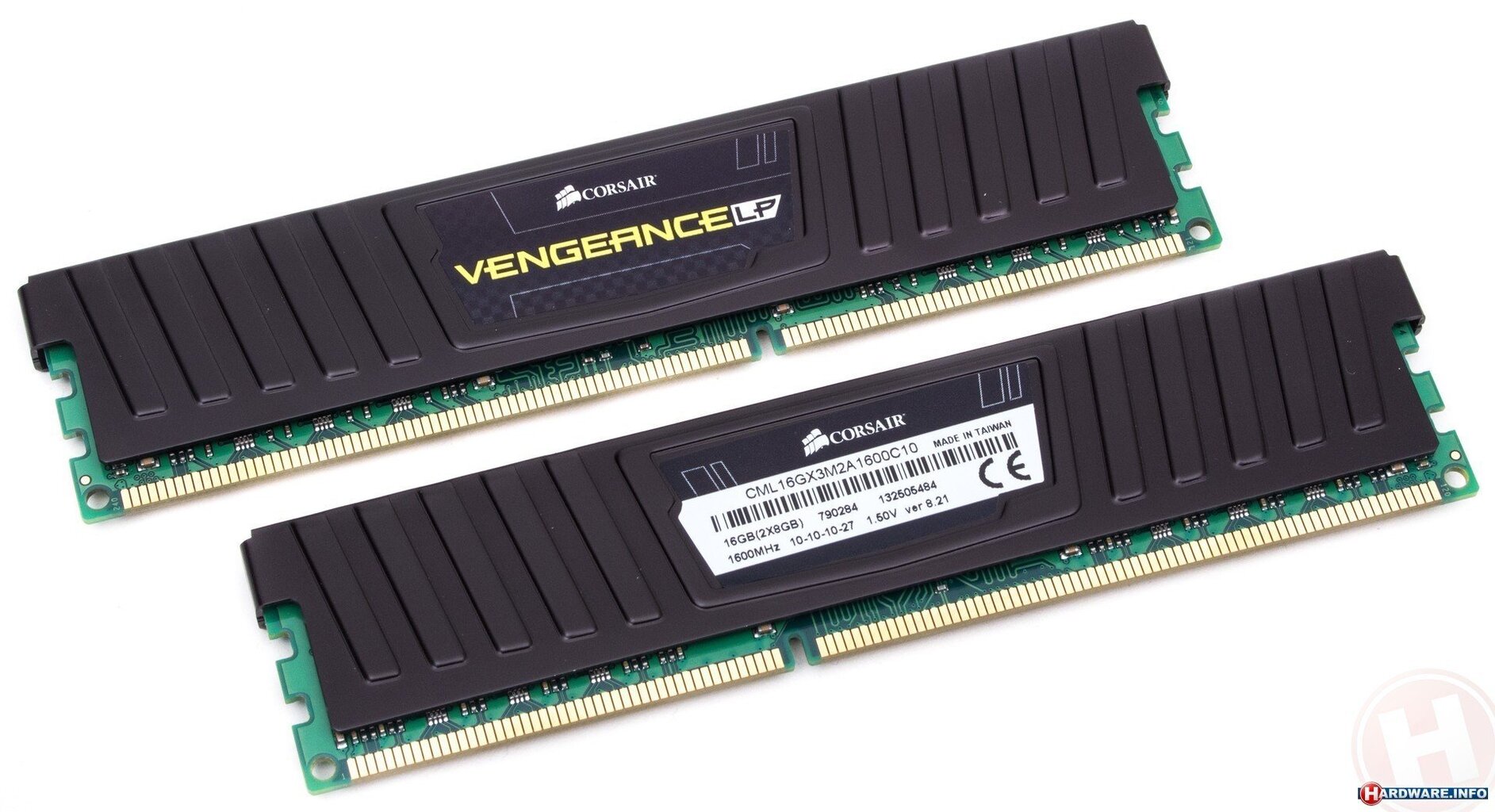 Corsair Vengeance Low Profile 16GB DDR3 CL10 KIT OF 2 CML16GX3M2A1600C10 hinta ja tiedot | Muisti (RAM) | hobbyhall.fi