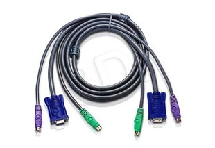 ATEN, VGA/PS/2, 180 cm hinta ja tiedot | Aten Televisiot ja lisätarvikkeet | hobbyhall.fi