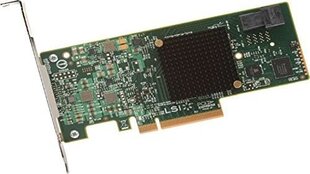 LSI MegaRAID 9341-4I 12GB/SAS/Sgl/PCIe (LSI00419) hinta ja tiedot | Ohjain- ja laajennuskortit | hobbyhall.fi