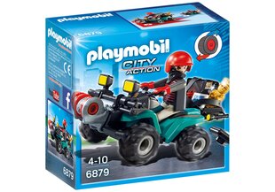 6879 PLAYMOBIL® City Action ATV ja ratsastaja hinta ja tiedot | LEGOT ja rakennuslelut | hobbyhall.fi