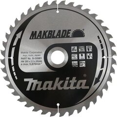 Sahanterä Makita B-08981 T.C.T 260x2.3x30mm 5° T40 hinta ja tiedot | Puutarhatyökalujen tarvikkeet | hobbyhall.fi