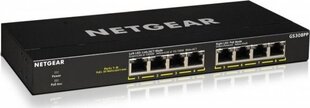 Kommutaattori Netgear GS308PP-100EUS hinta ja tiedot | Verkkokytkimet | hobbyhall.fi