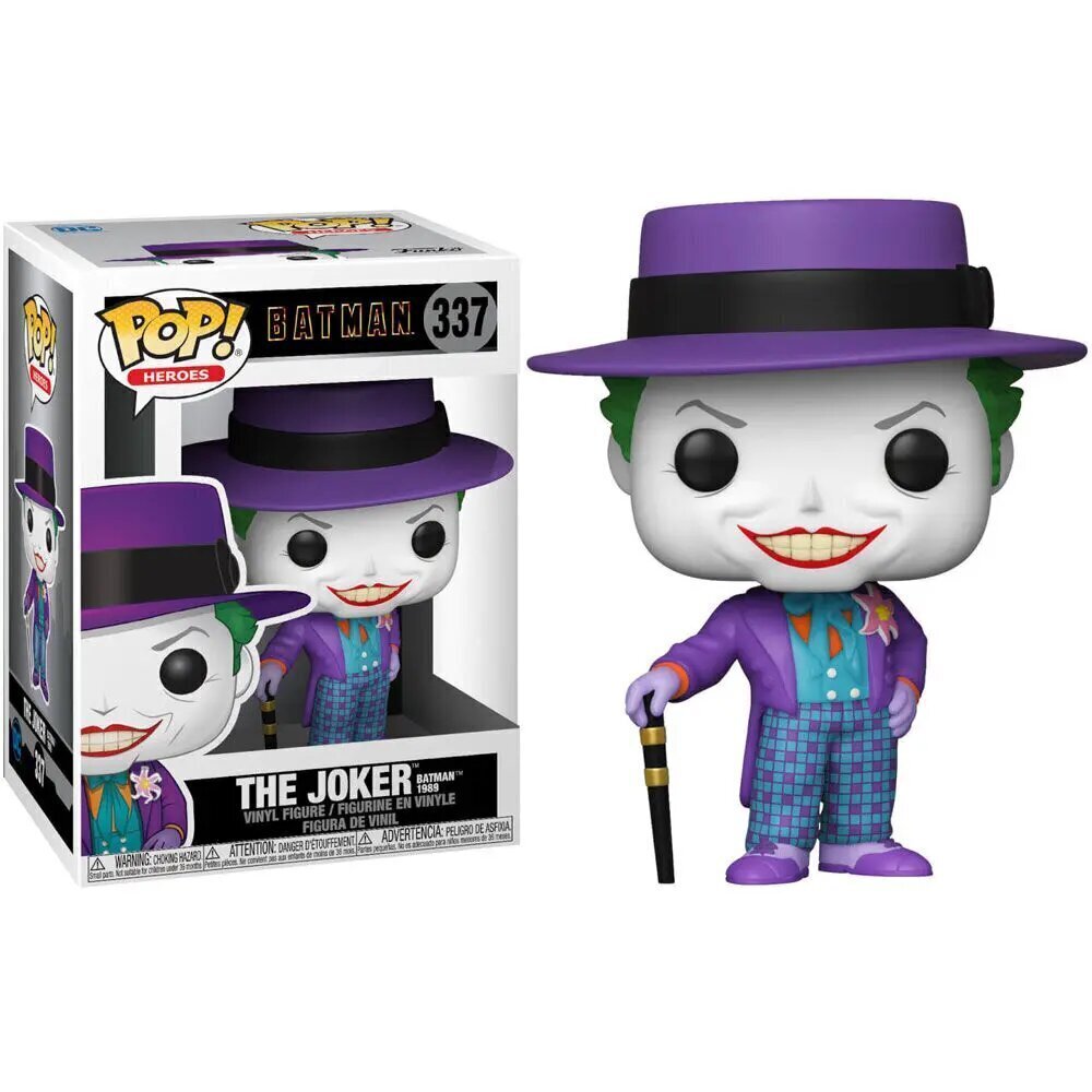 Funko POP DC Comics Batman 1989 Joker with Hat hinta ja tiedot | Pelien oheistuotteet | hobbyhall.fi