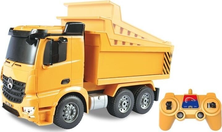 Kauko-ohjattava betonimyllyrekka Mercedes-Benz Arocs 1:26 2,4GHz hinta ja tiedot | Poikien lelut | hobbyhall.fi