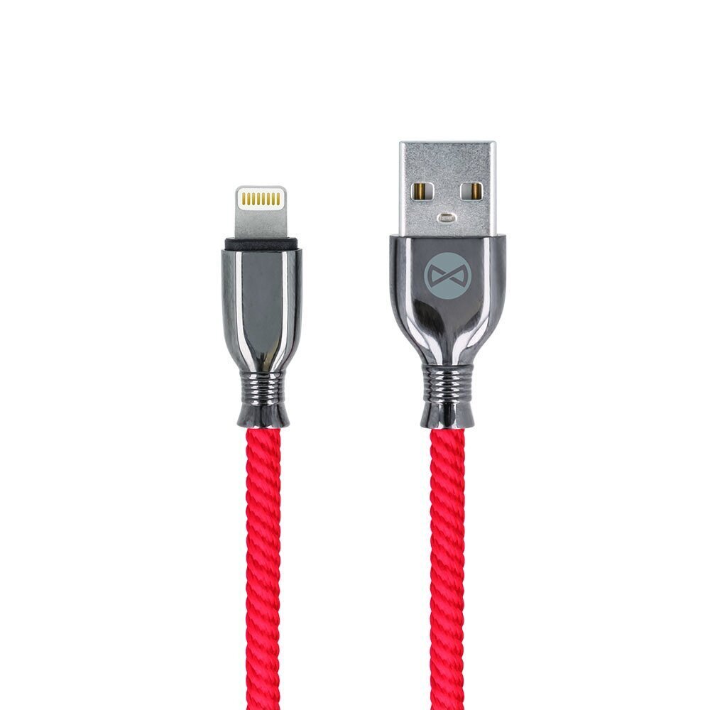 Puhelinjohto Forever USB - Lightning, 1,0 m, 3A hinta ja tiedot | Puhelinkaapelit | hobbyhall.fi