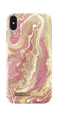 Puhelinkotelon Ruotsin IDeal iPhone XS Max, Golden Blush Marble hinta ja tiedot | Puhelimen kuoret ja kotelot | hobbyhall.fi