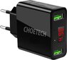 Choetech C0028 BLACK hinta ja tiedot | Puhelimen laturit | hobbyhall.fi