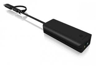 IcyBox IB-LAN100-C3 USB TYPE-C -kaapeli lähiverkkoihin hinta ja tiedot | Adapterit | hobbyhall.fi