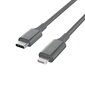 Belkin USB-C-kaapeli on vaaleanharmaa hinta ja tiedot | Kaapelit ja adapterit | hobbyhall.fi